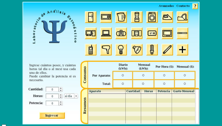 MEDIA DE CONSUMO ELECTRICO POR HOGAR