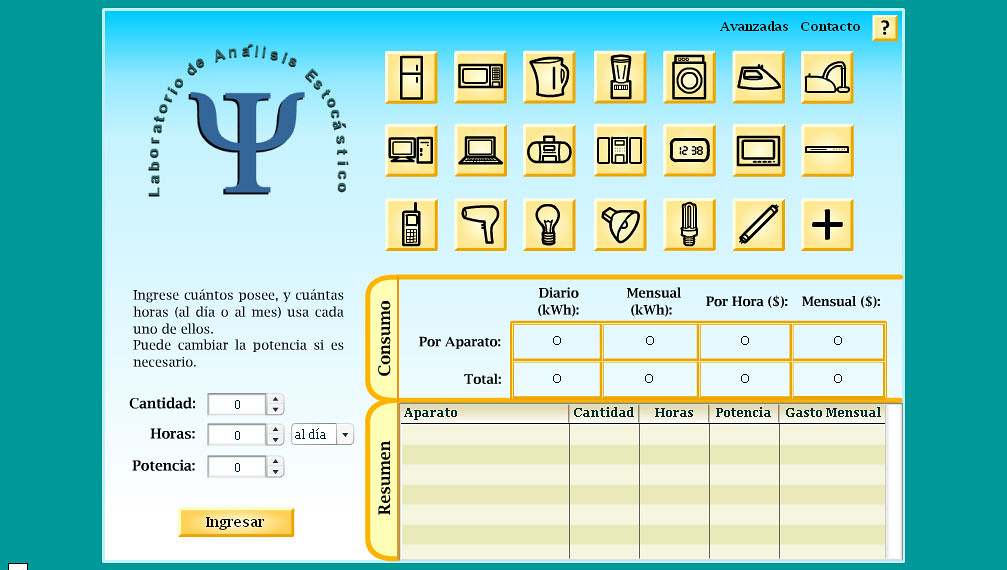 MEDIA DE CONSUMO ELECTRICO POR HOGAR