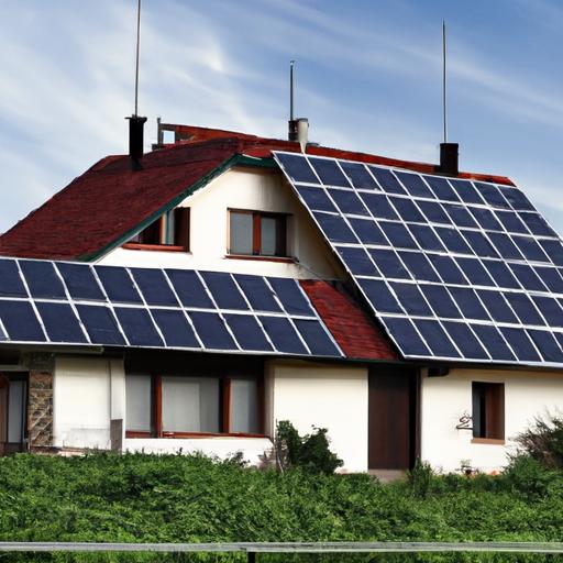 Placas fotovoltaicas para vivienda unifamiliar