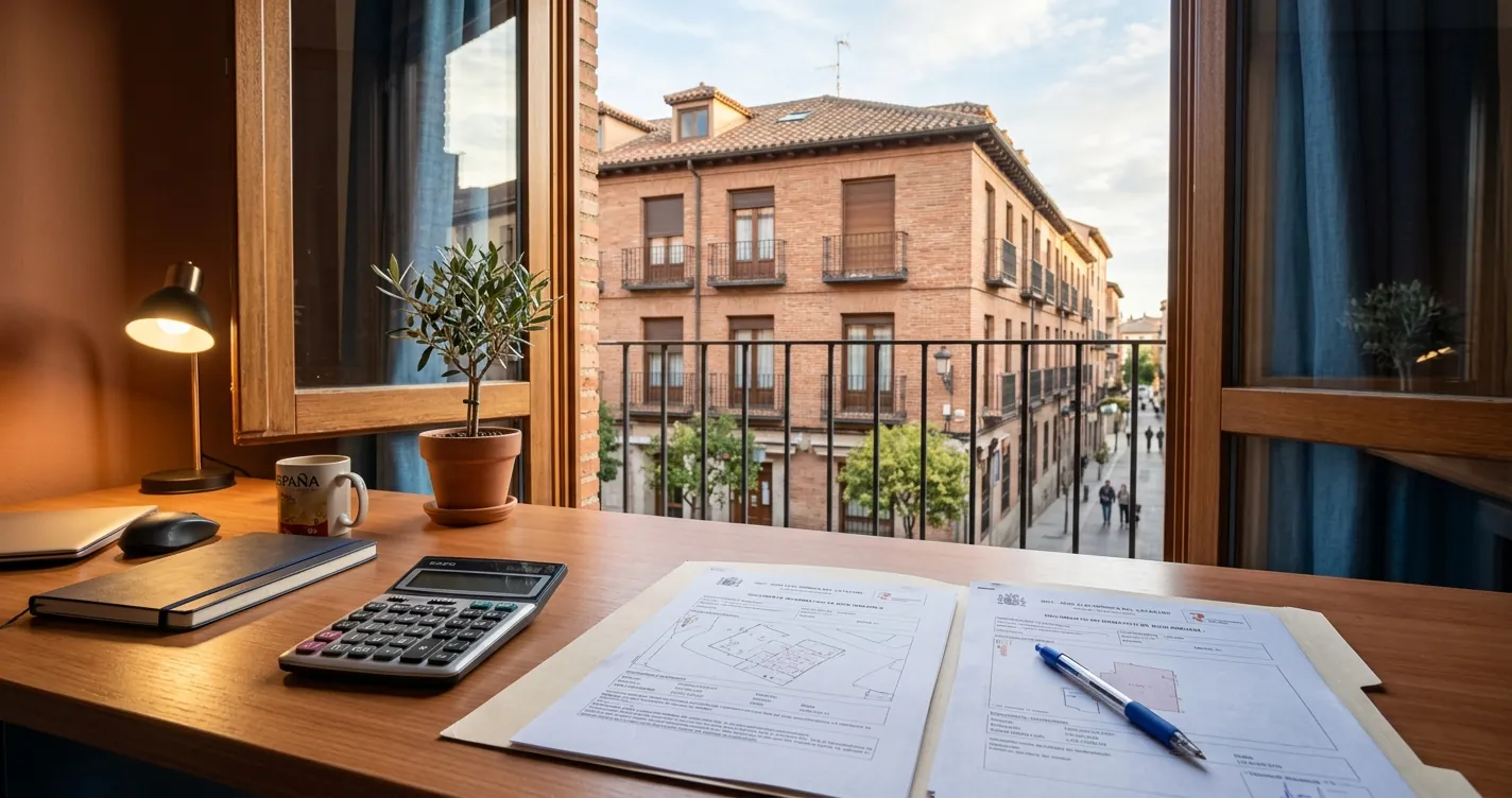 Tasación vivienda Junta de Castilla y León - edificio residencial y documentos de valoración catastral